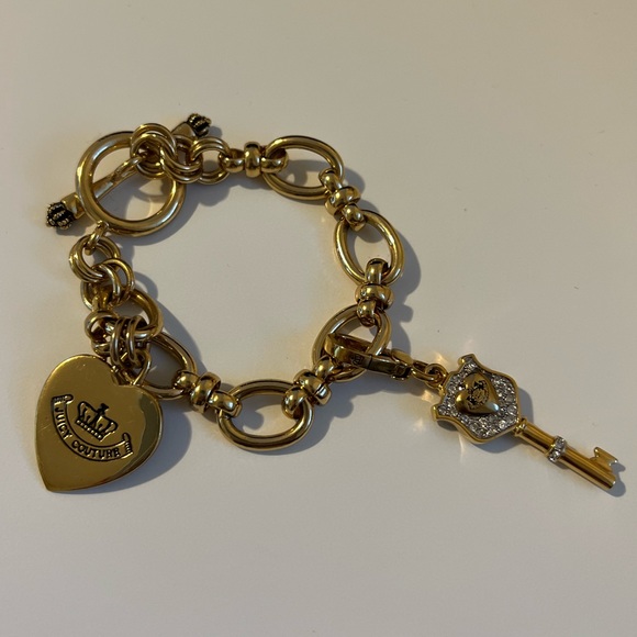šø3 for $50šø Royal Couture Juicy from G&P Gold Charm Bracelet with Key Charm